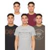 Duck and Cover Mens Corsure Assorted Designs T-Shirt (Pack of 5)