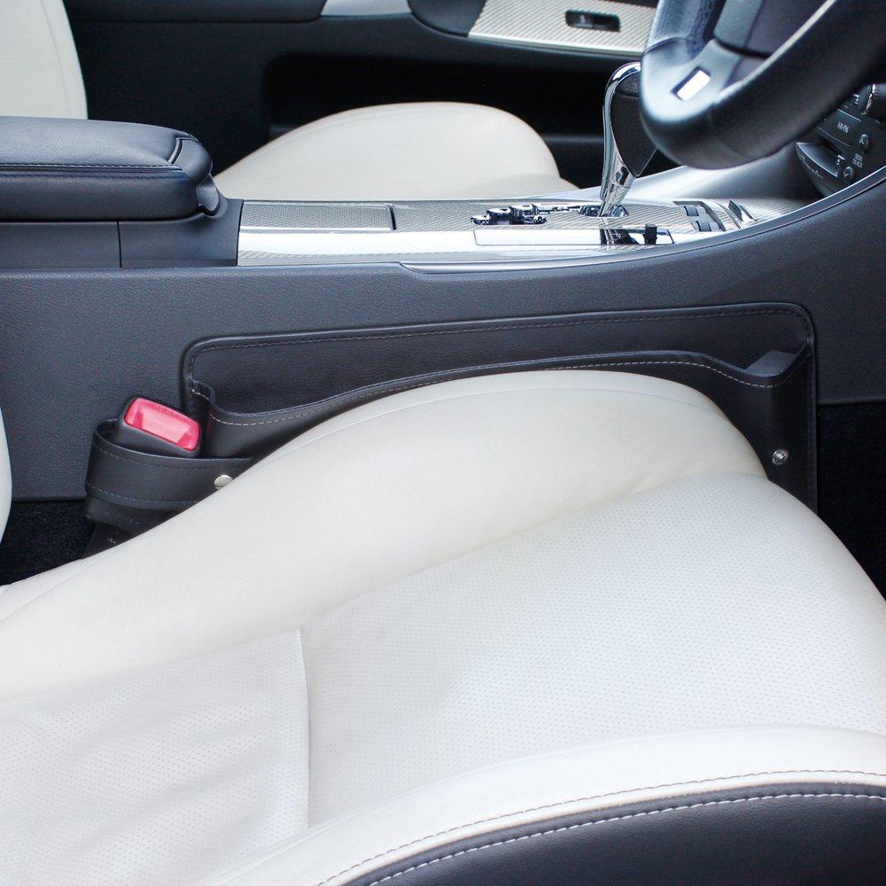 Tsuchiya Yac Car Storage Seat Side Pocket, Pocket, Black, PF-330