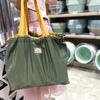 Foldable Shoulder Bag Fashion Waterproof Large Capacity Shopping Bag Storage Bag