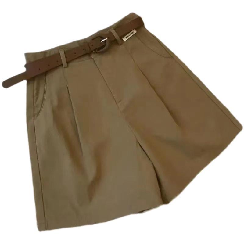 Chic Slimming Summer 2026 Wide-Leg Capris: High-Waisted Korean Style for Women