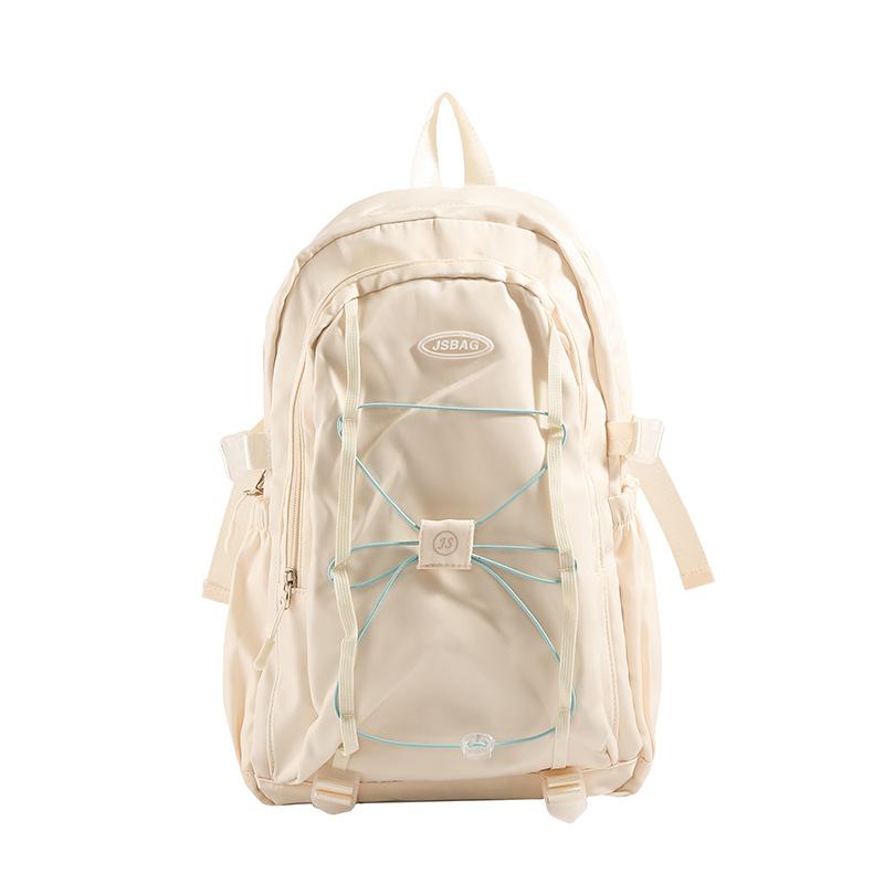 New niche versatile travel backpack, fresh, sweet and lightweight student schoolbag, large-capacity casual backpack