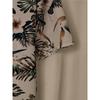 Women's plus size set printed short-sleeved T-shirt casual loose solid color trousers clothes sale