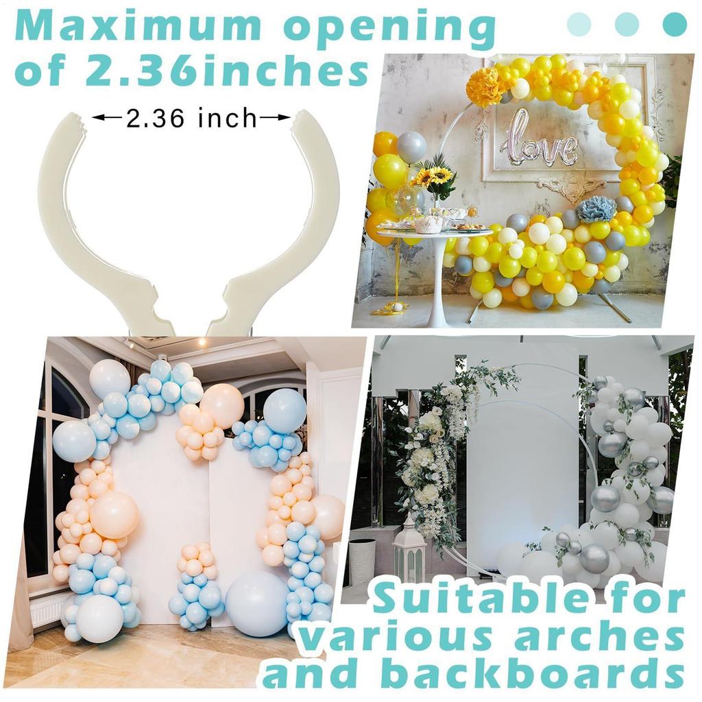 Balloon Arch Clips Heavy Duty Backdrop Spring Clamps 10 Pieces Party Favors For Crafts Home Improvement Woodworking Wedding