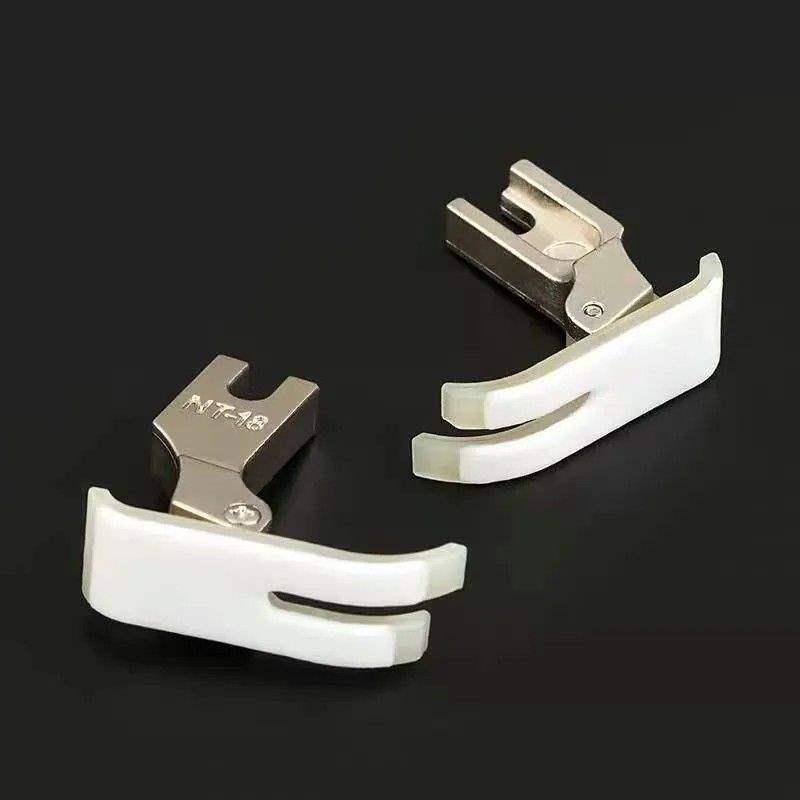 NT-18 Industrial Flatbed Wear-resistant Leather Presser Foot - 5A Grade Universal for Thick Fabrics