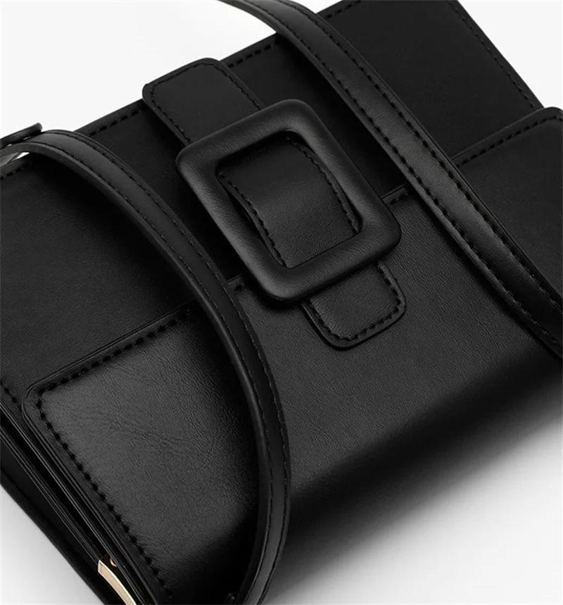 Brand Design Luxury Handbags Women Solid Color Crossbody Bags Shoulder Bag Large Capacity Black Tote Bag Two Shoulder Straps