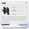 YKYWBIKE Cycling Gloves Full Finger Aerodynamic Road Bike Gloves Shock Absorbing Touch Screen Reflective Bicycle Gloves