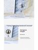 Luxury Glacier Crystal Clock Ornament for Living Room and Hotel Décor
