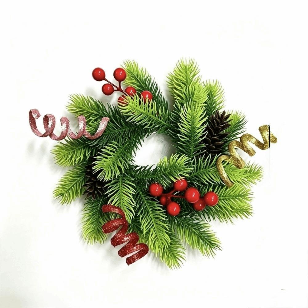 Pine Boughs Christmas Wreath Artificial Pine Artificial Wreath Faux Pine Wreath  DIY Wreath Gift