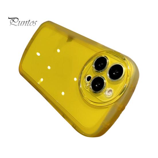 

Чехол для телефона, ударопрочный, яркий, удобный, цветной, ударопрочный, TPU, защитный чехол для iPhone14 Pro For iPhone14 Pro Max жёлтый