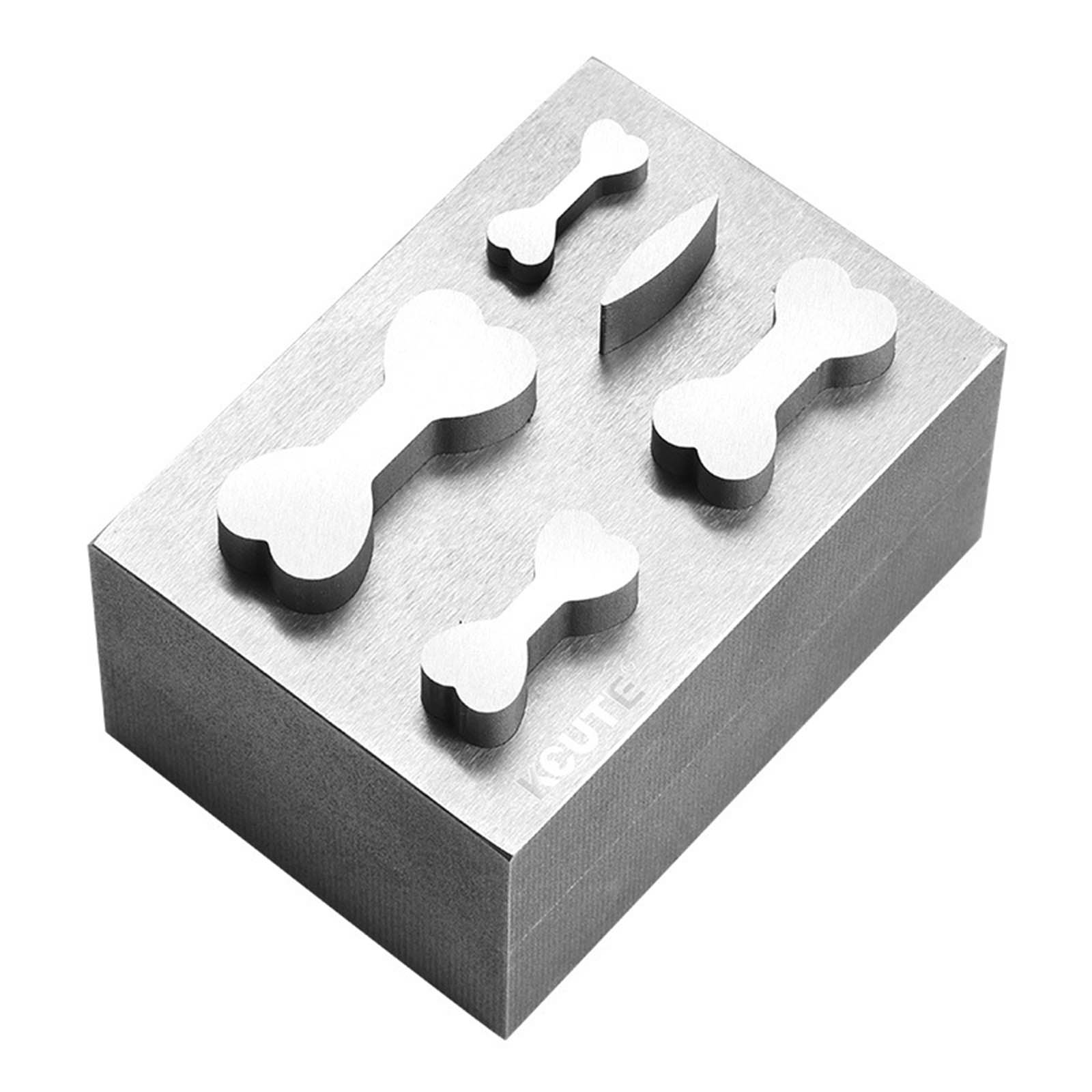 

Дырокол в форме кости Практичный металлический штамп для ожерелья, браслета, застежки, инструменты для изготовления ювелирных изделий