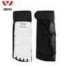 Jiuri Mountain Taekwondo Half-Finger Gloves & Instep Protectors for Competition and Training - White