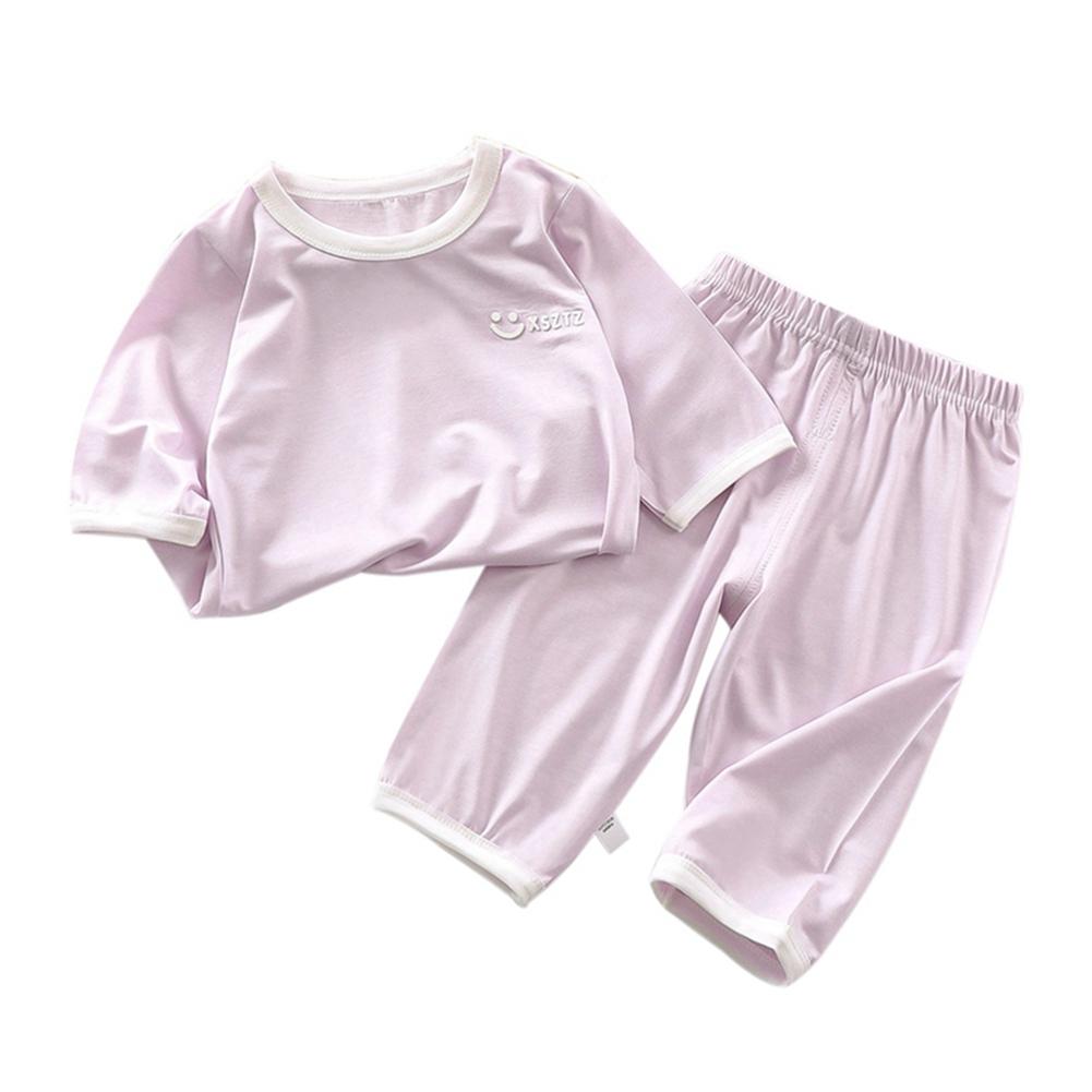 2-8 Years Kids Long Sleeve Top and Pants Set 90