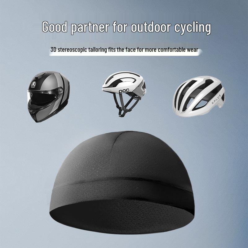 Butterfly Mesh Ice Silk Cycling Cap: Breathable, Cool, Comfortable Helmet Liner for Sun Protection