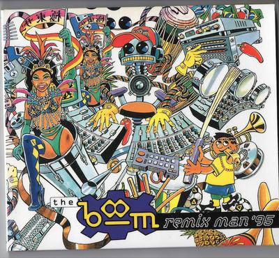 CD BOOM  Remix Man 95 SRCL3225 Sony Records 1995 Japan ObiJapanese PopRock Used