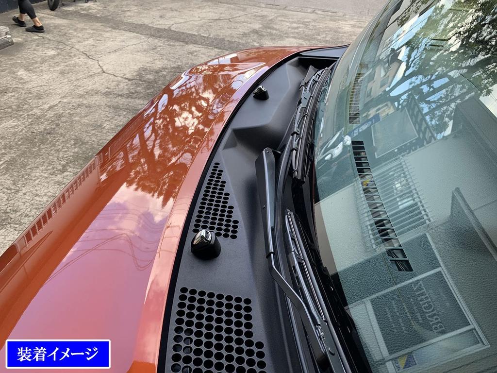 BRIGHTZ Chrome Front Washer Nozzle Cover for the Move Custom LA [WASHER-023] LA100S/LA110S (LA100, LA110, A100, A110, 100, 110)