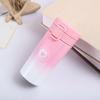 The New First-generation Gradient Coffee Cup Bouncing Cover Mug Car Portable Business Office Gift Cups.