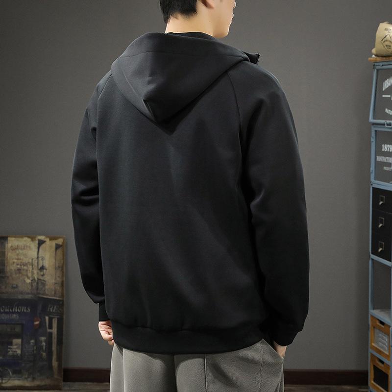 Высококачественный модный брендовый кардиган с капюшоном — фото 4