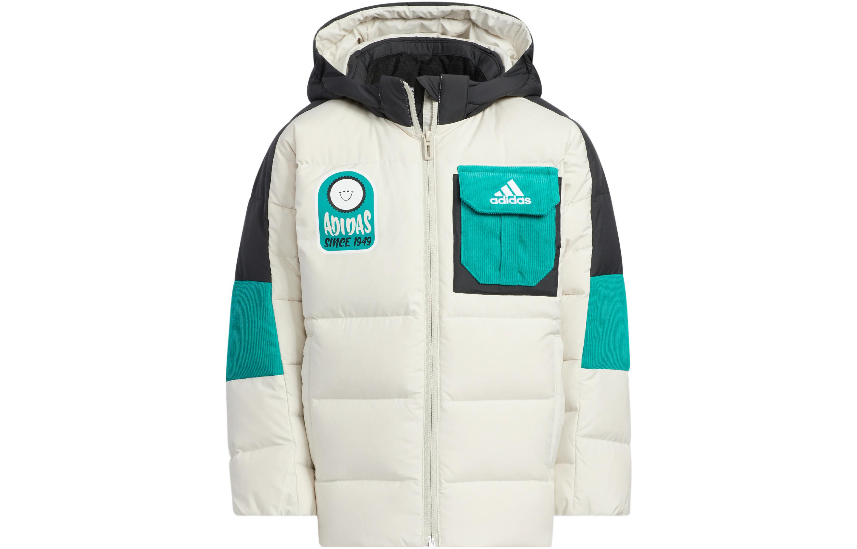 Adidas Kids Down Jackets Detachable Hood Moderate HM9642 116