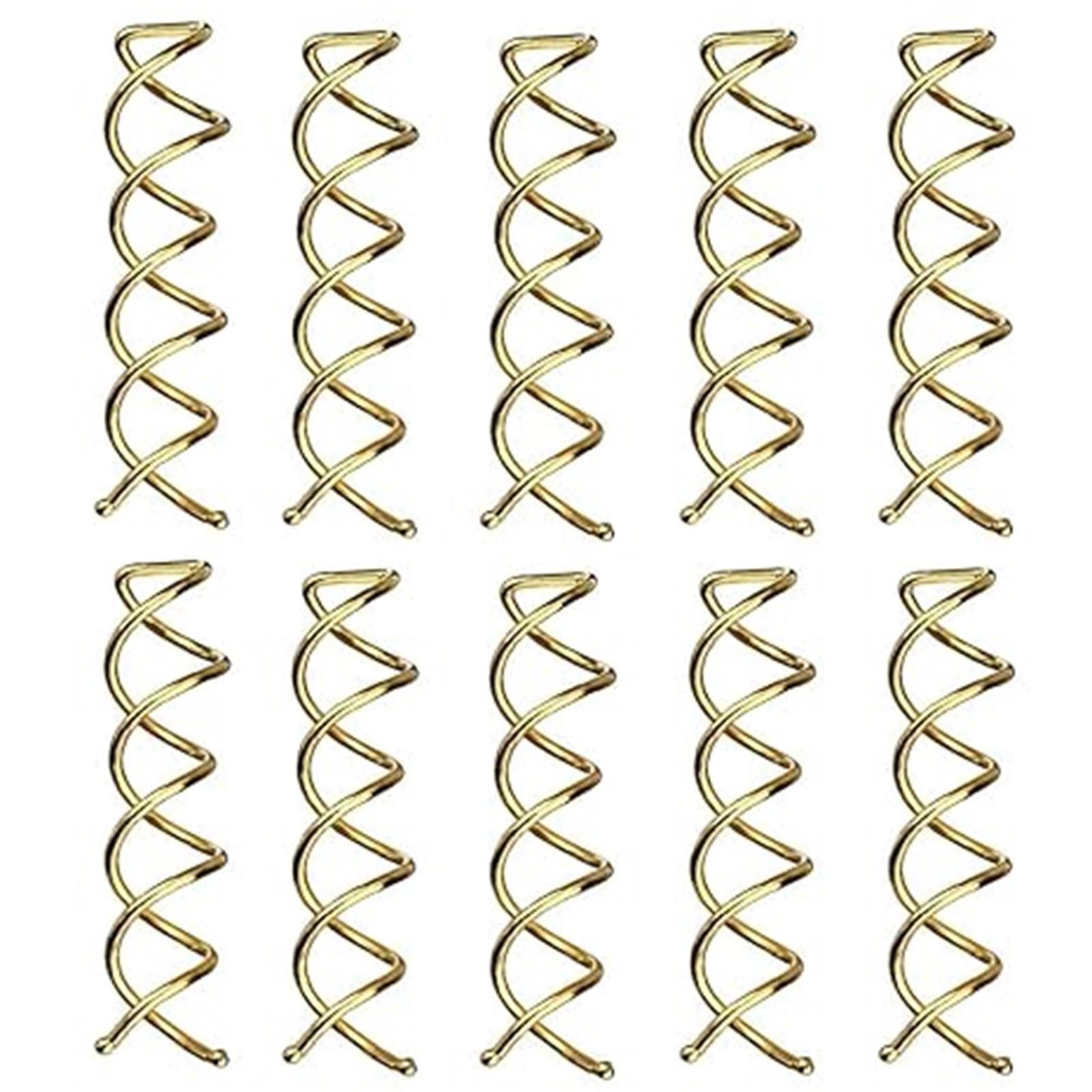 

10 шт. спиральные шпильки для волос, заколки для волос в форме спирали, заколки для волос в форме штопора, заколки для волос, не царапающие круглые зажимы для женщин, прическа своими руками One Size