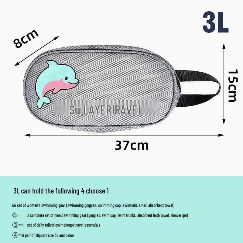 Yuzhan Portable Waterproof Swimming & Wash Bag