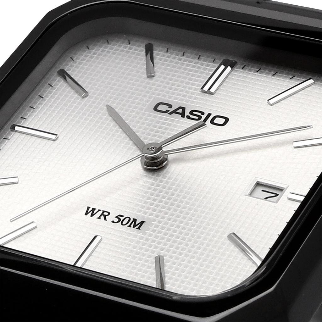 CASIO Standard Analog Quartz Black IP Overseas Watch, MTP-B185B-7AV