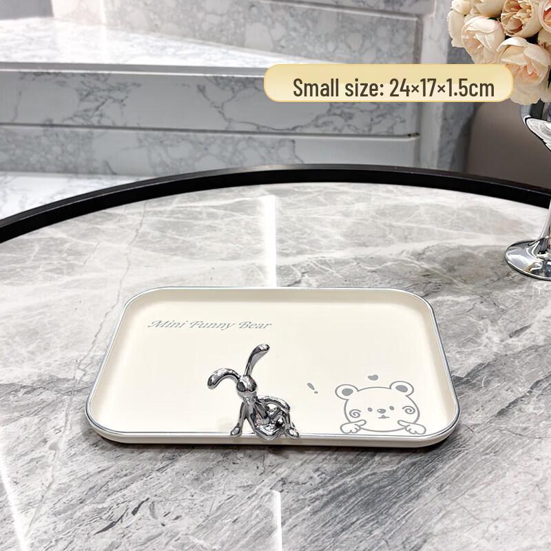 Large Rectangular Plastic Serving Tray