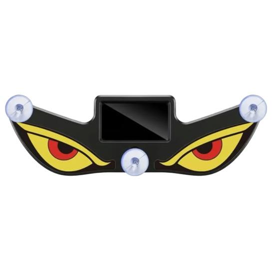 Devil Eyes Car Light Solar Powered LED Dynamic Windshield Ambient Lamp USB-C Rechargeable Vehicle Light with Vibration And Light Sensor Multiple