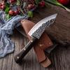 Kitchen Boning Knife Meat Cleaver Butcher Knife Wooden Handle Outdoor Camping Knives Hunting Tool