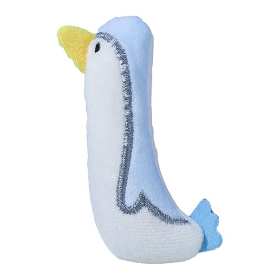 Pet Toy Cartoon Rabbit Duck Dinosaur Shape Portable Cat Toy with Natural Catnip Bite-resistant Soft Velvet Fabric Interactive Play Toy