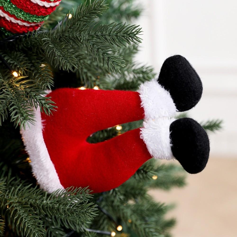Large Christmas Elf Figurine Leg Ornament  Xmas Navidad Holiday Party Decorations