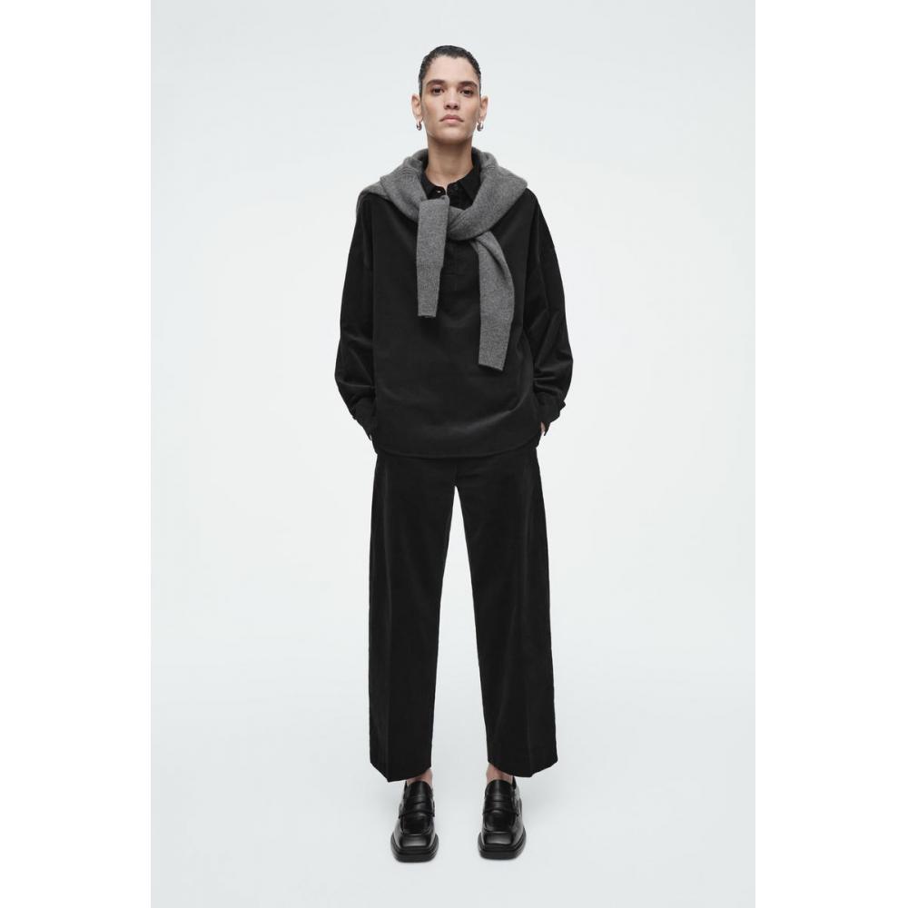 

Укороченные вельветовые брюки Cos Japan Black/34P