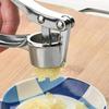 1Pc Heavy Duty Garlic Press, Professional Garlic Crusher And Mincer, Ergonomic Garlic Crush Tool With Easy Squeeze Handle, Kitchen Gadgets