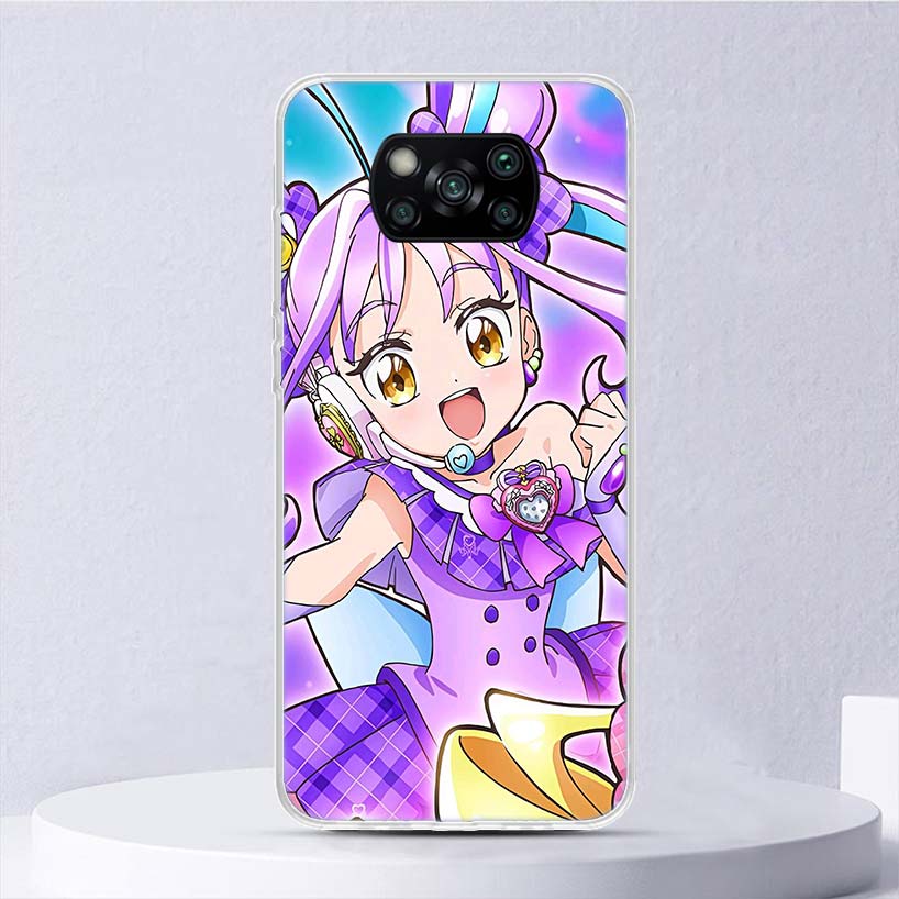 Pretty Cure Anime Soft Case For Xiaomi Poco X7 X6 X5 X4 X3 Nfc F7 Ultra F6 F5 Pro Phone Cover F4 Gt F3 M5S M4 M3 M5 M6 Coque