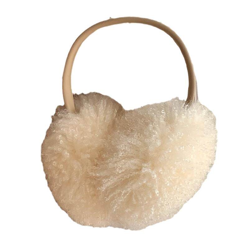 Winter Luxury Guishan Earmuff Women's New Cold-proof Warm Cute Hair Ear Warmer Made in China