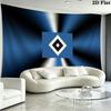 Hsv Bilder Logo Wall Tapestry Aesthetic Wall Hanging Printed Fabric Blanket Decorative Tapestries for Bedroom Living Room Home Decor