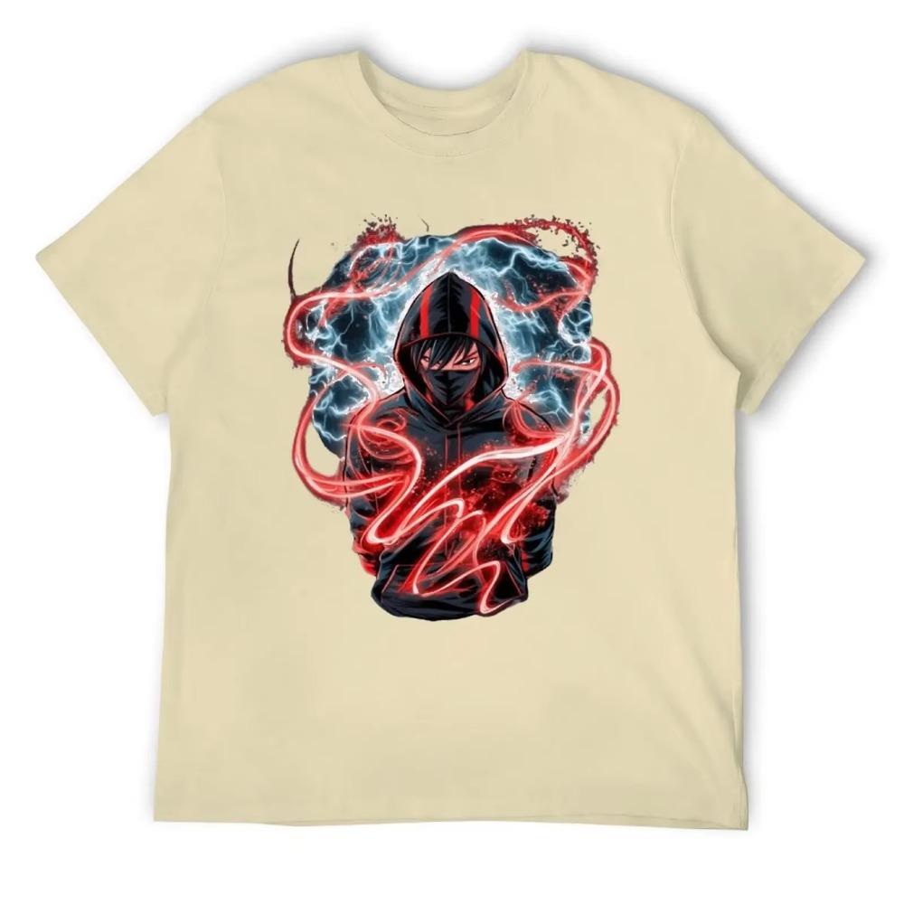 NINJA KAMUI For Sale T-shirt Harajuku Sports  Humor Graphic Tshirt Unique Travel Eur Size