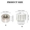 Espresso Splashproof Lid Small Coffee Pots Accessory Efficient Antisplash Valves Coffee Pots Splashproof Valves Dropship