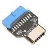 USB Front Panel Adapter 19PIN USB3.0 to Type C Front A Key Interface USB 3.0 19PIN Adapter for PC Motherboard 19PIN to