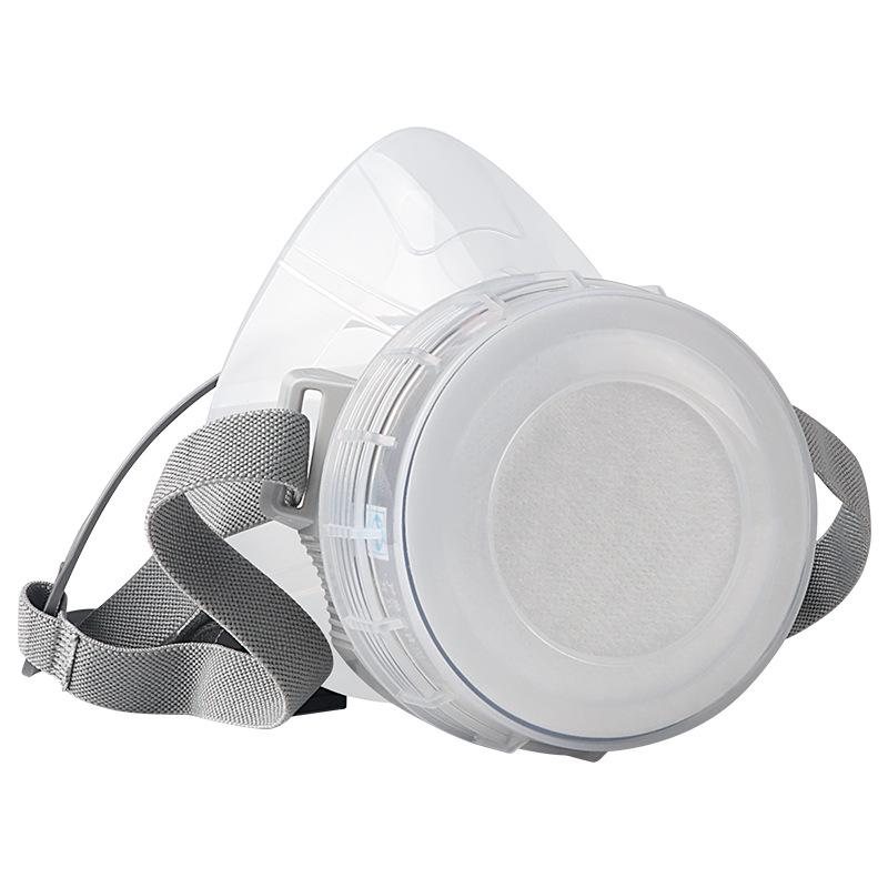 8200 Silicone Gas Mask with Activated Carbon for Spray Paint, Pesticides, Chemicals, and Dust Protection.