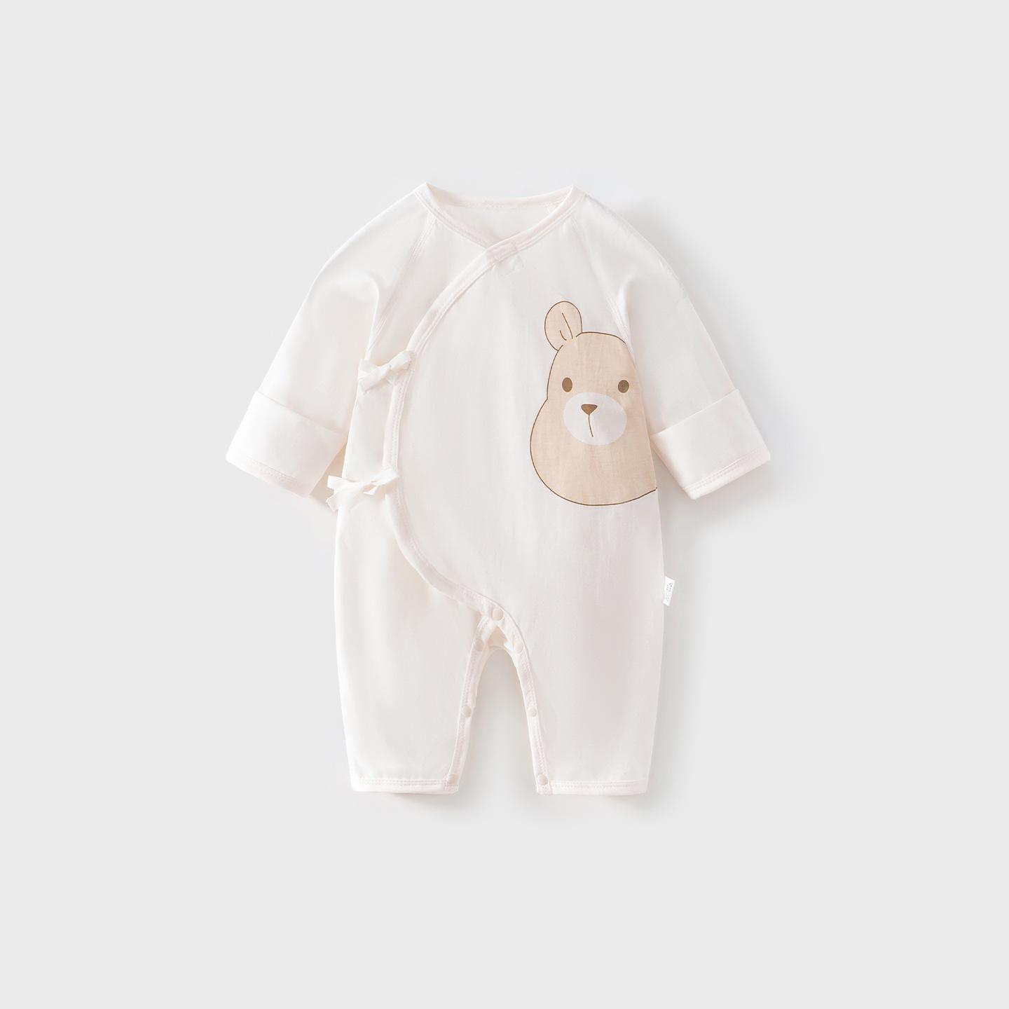 Newborn Butterfly Cotton Long Sleeve Summer Jumpsuit 52 cm