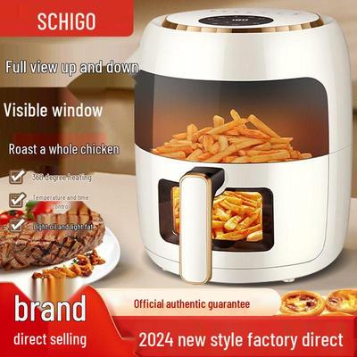 Multifunkční horkovzdušná fritéza s velkou kapacitou, panoramatickým průzorem a plně automatickými funkcemi - Nový model elektrické trouby.