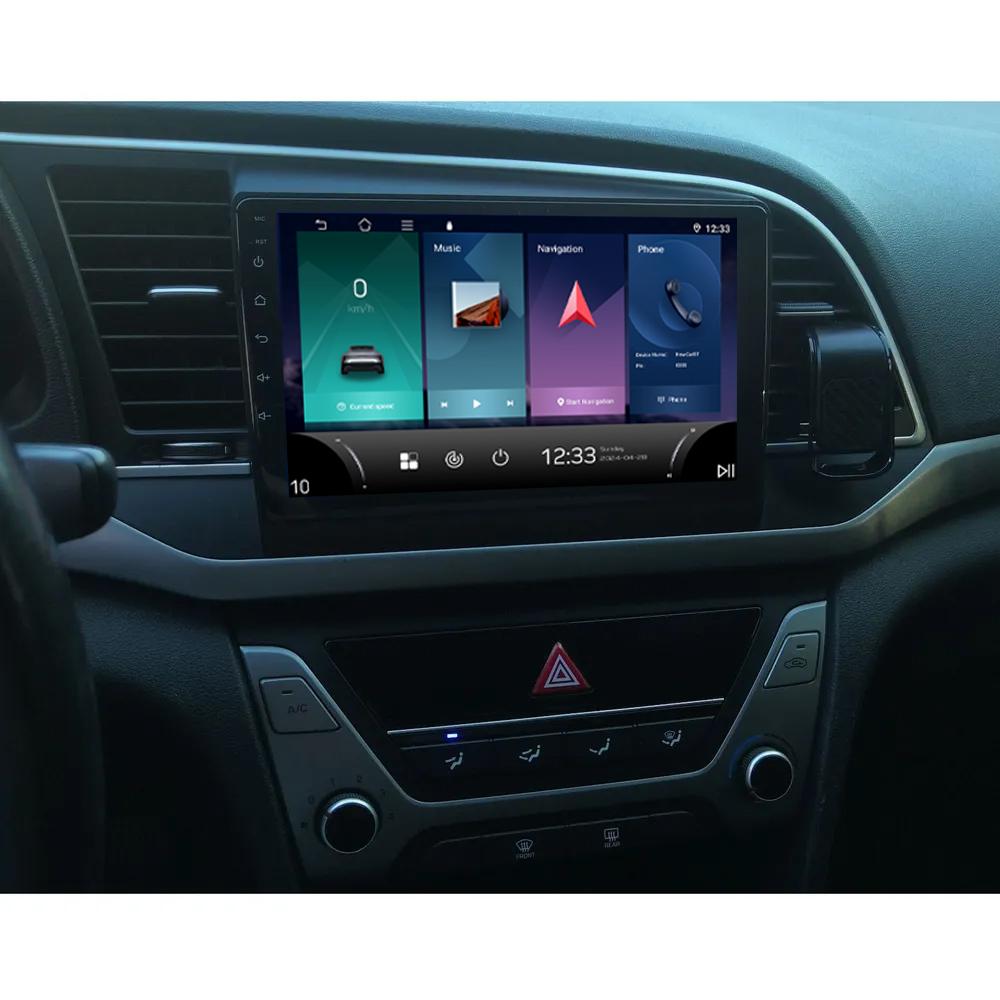 Android Car Radio For Hyundai Elantra 6 (AD) 2016-2018 2 Din Multimedia Player 4G WIFI GPS Carplay Head Unit Auto Stereo