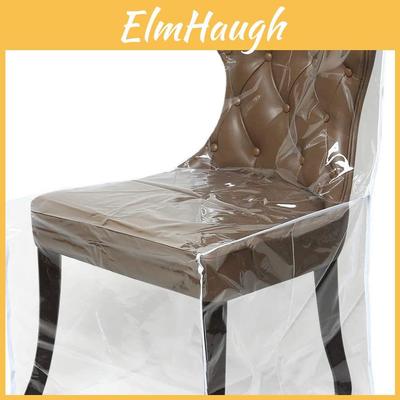 Transparent Pvc Chair Protector Cover With Dust And Oil Resistance For Kitchen Use