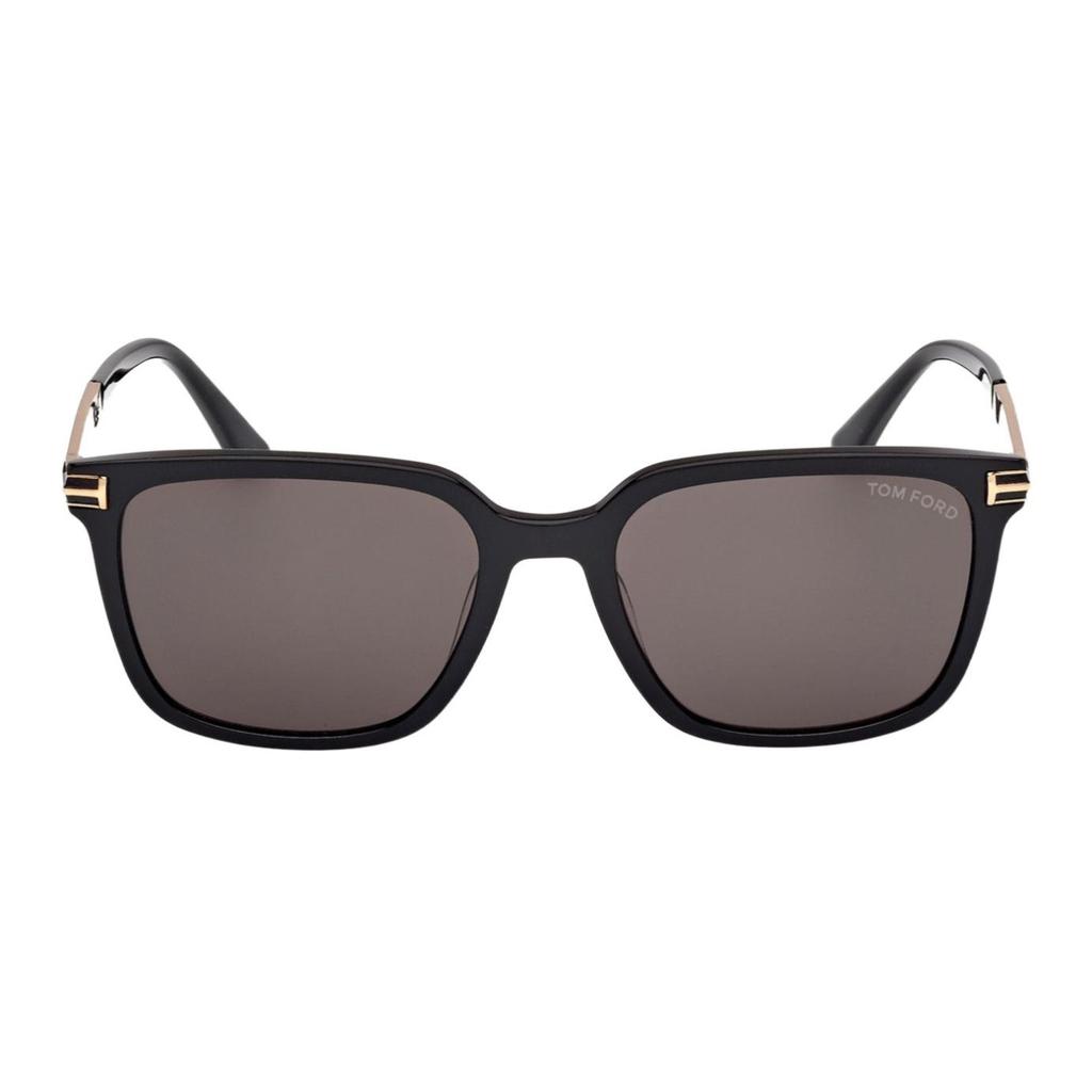 TF Full Frame Design Rectangular Sunglasses Men sunglasses Black FT1183