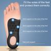 1 Pair Orthopedic Corrective Insoles for Flat Feet Plantar Fasciitis Toe Correction Insoles for Pain Relief Comfortable Breathable Shoe Inserts