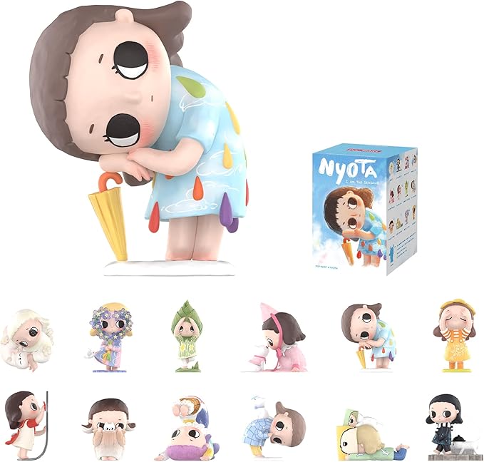 POP MART Nyota I Am The Seasons Series Blind Box Figures,Holiday Birthday Gifts for Girls and Boys, Single Box