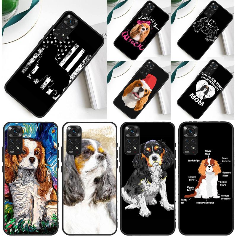 Cavalier King Charles Spaniel Dog Case For Xiaomi Redmi Note 13 Pro 14 12 9 10 11 Pro 10S 11S 12S Redmi 10C 13C 14C 12C Cover