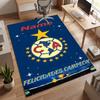 Club America (14) Personalized Name Office Carpet Stylish Decor for Living Room Bedroom Kitchen