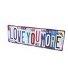 Above Door Street Sign Large Size Vibrant Colors Vintage Metal Sign for Home Cafes Wall Decor