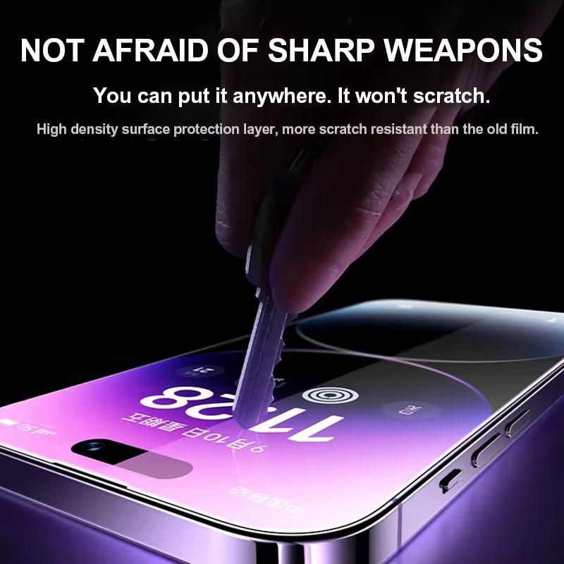 3Pcs Tempered Glass for iPhone 16 14 13 11 15 Pro Max Mini Screen Protector for iPhone XR X XS MAX 7 8 Plus SE Protective Glass